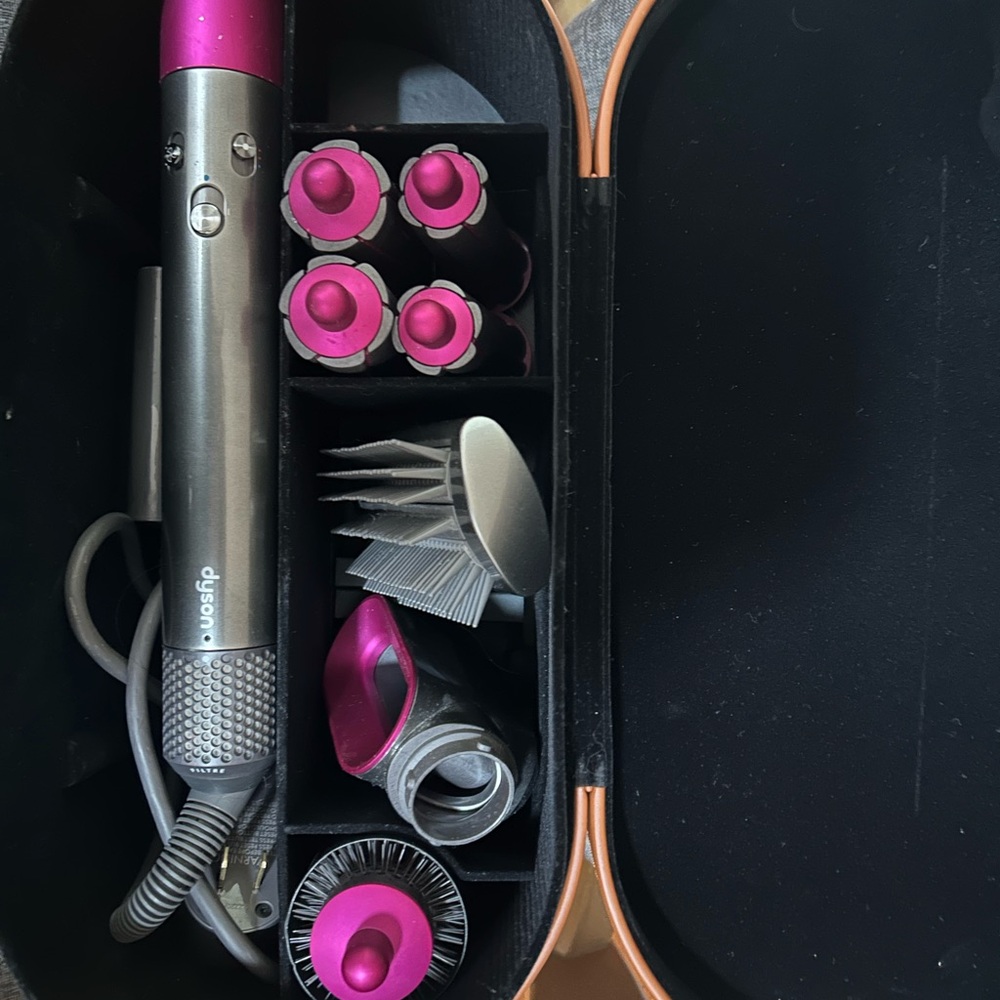 Dyson Hair Styling Set with Pink Accents